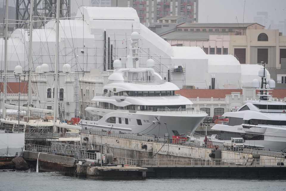 Chemezov's £120m superyacht 'Valerie' was seized in March