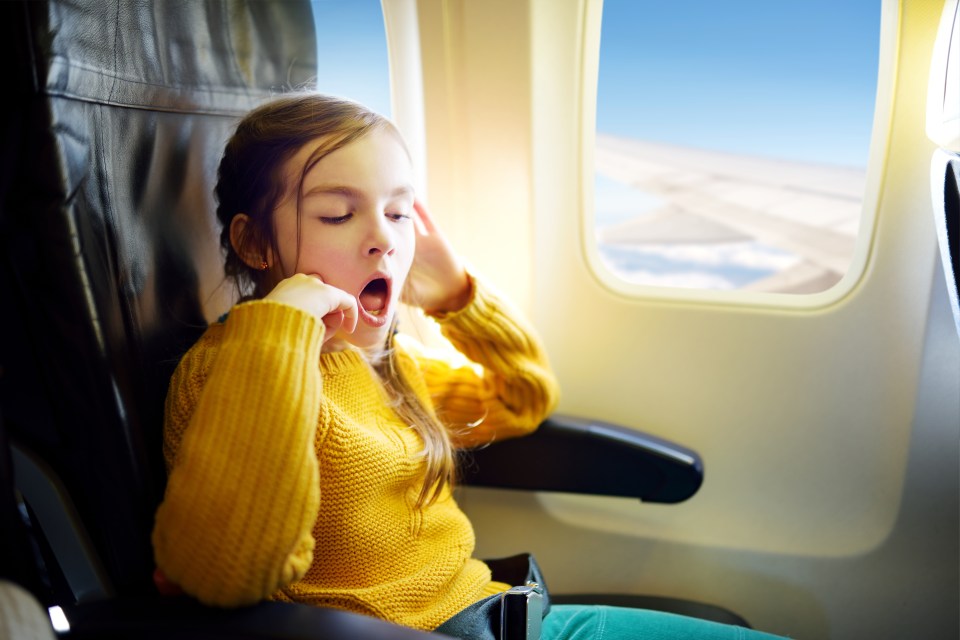 Trying to make your ears pop on a flight can be a painful experience for kids