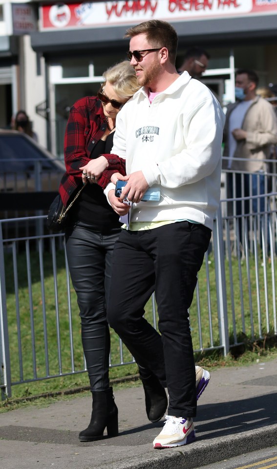 She was spotted with boyfriend Ryan Weymouth back in March