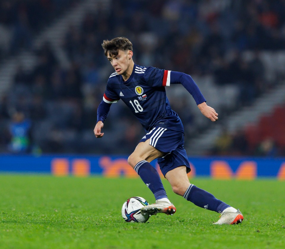 Hickey, 19, made his Scotland debut earlier this year