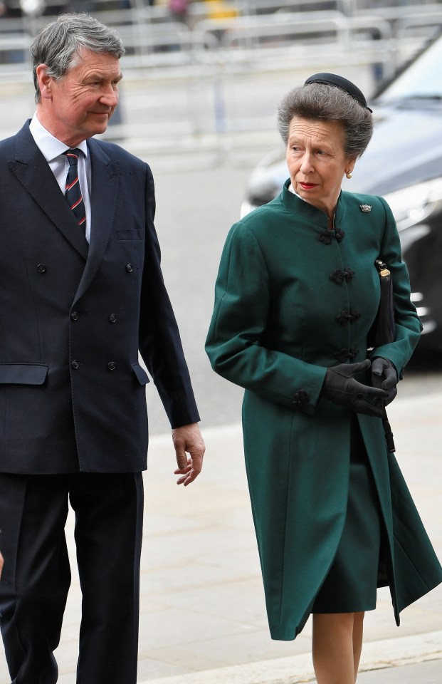 Anne and her husband Vice Admiral Tim Laurence will join the Queen during the weekend of celebrations