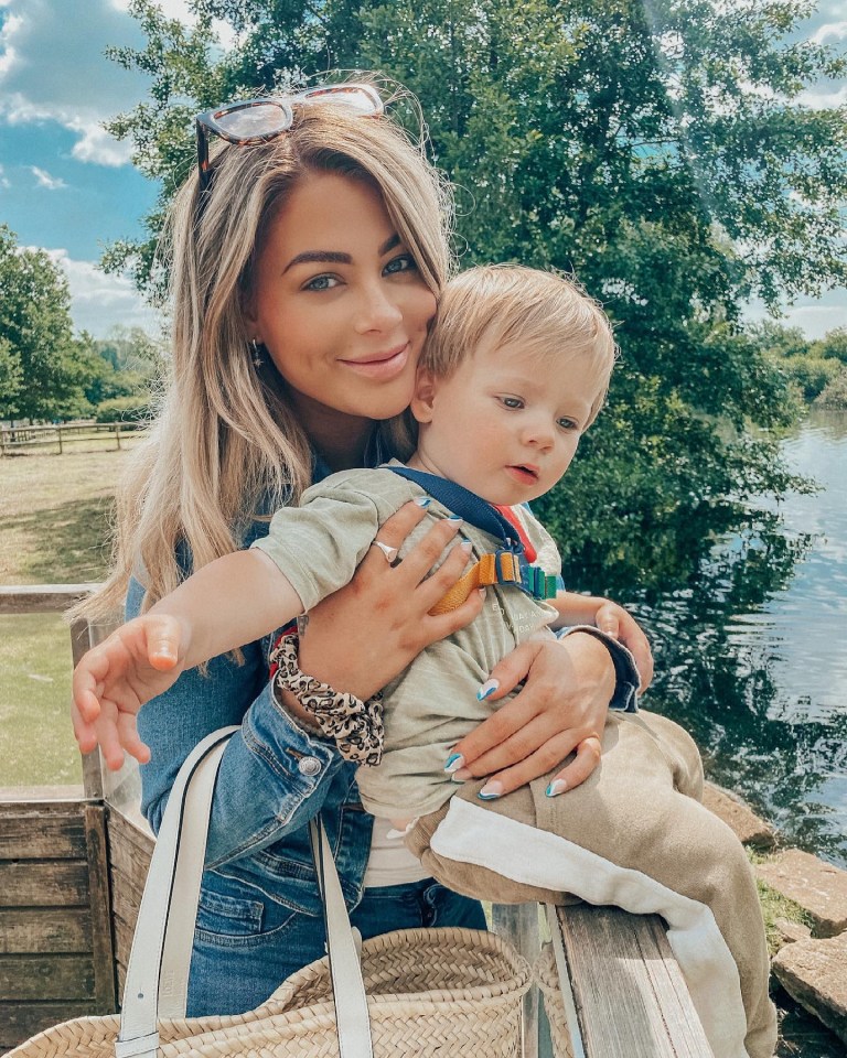 The reality star loves sharing adorable snaps of the mother son duo together