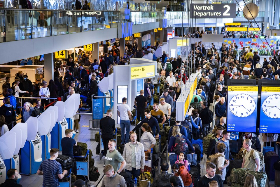 Airports have already been struggling with long queues in recent weeks, causing huge delays for travellers