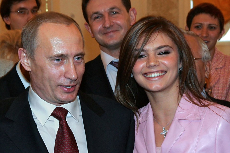 Putin with Alina Kabaeva in 2019