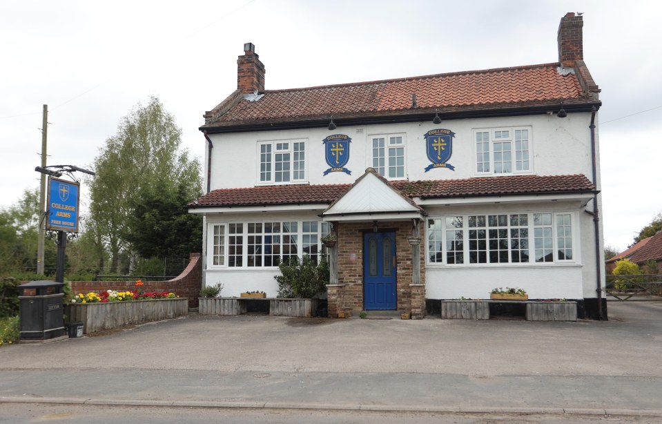 The College Arms pub is currently closed