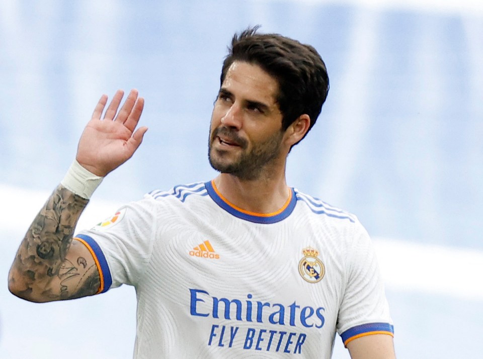 Spanish playmaker Isco is yet to feature in the Champions League under Carlo Ancelotti