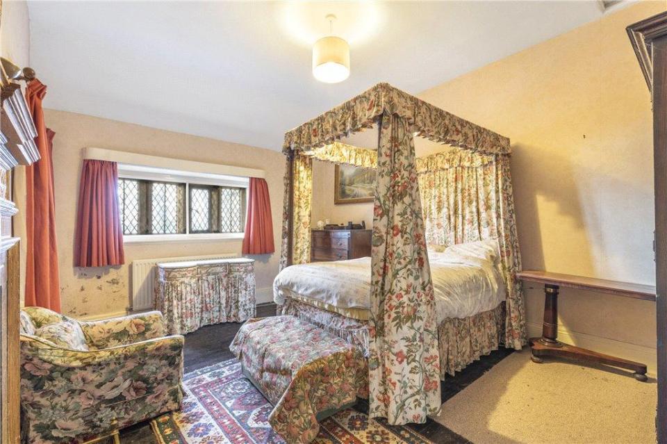 The seven bed property is steeped in historic details