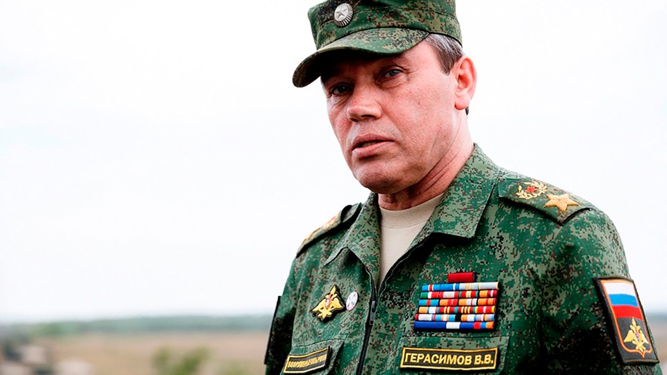 Gerasimov was reportedly wounded in Izyum