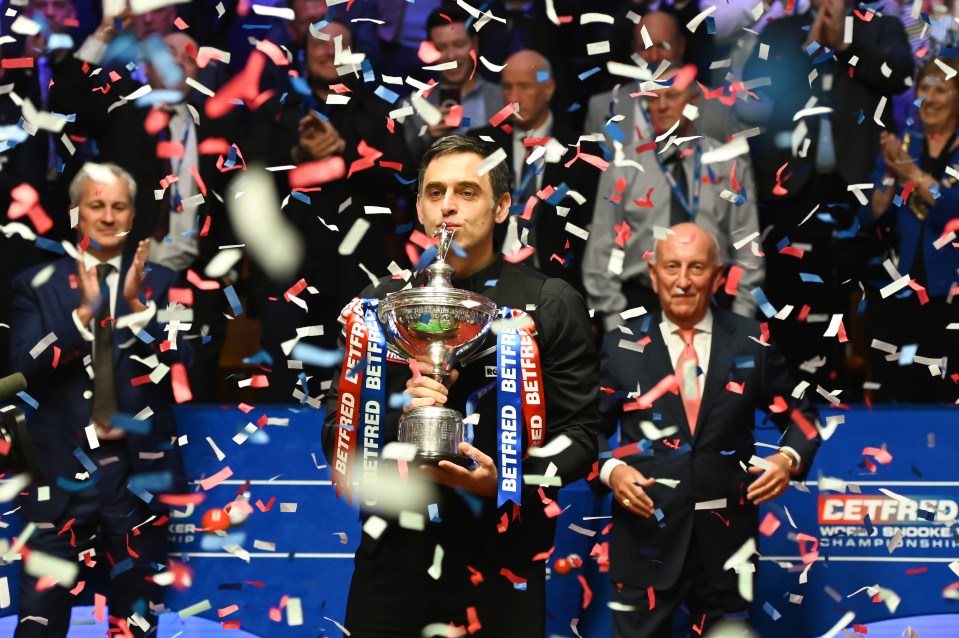 O'Sullivan promised he would be back for his eighth title