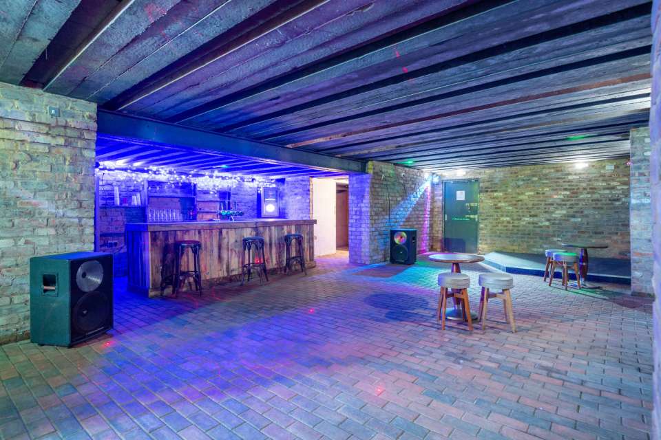 The property comes with its own nightclub and bar area