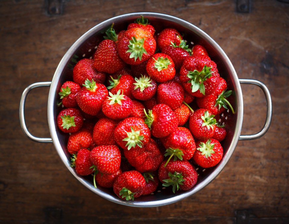 Bathe strawberries in vinegar - it could help keep them fresh for up to three weeks