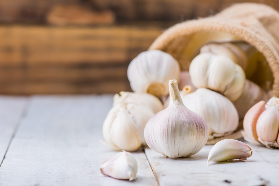 Keep your garlic bulbs in an open paper bag to let them breathe