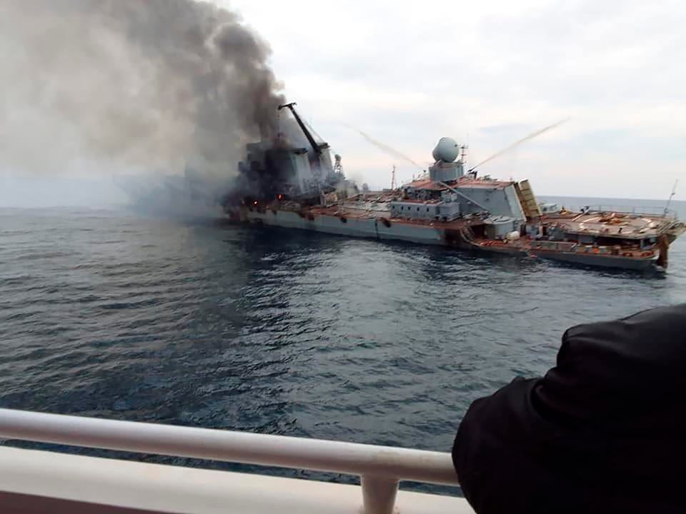 It comes after the Russian flagship cruiser Moskva was scuttled by Ukraine's forces