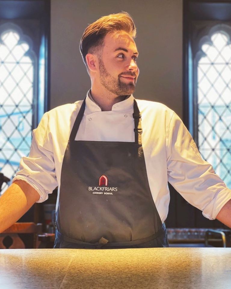 He is now head of the Blackfriars Cookery School in Newcastle