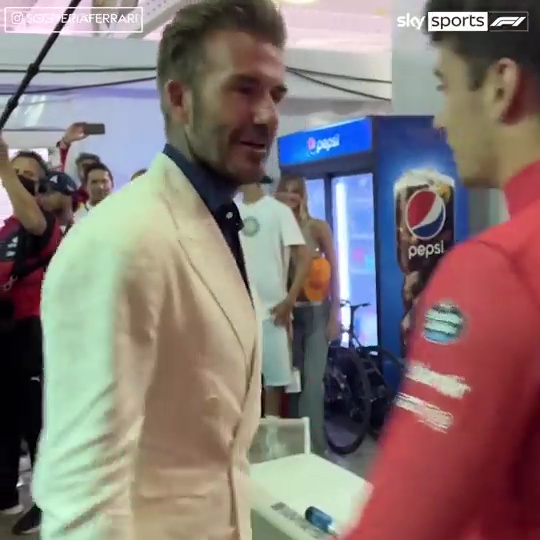 It is unclear if Becks was trying to sign Leclerc for his Inter Miami team