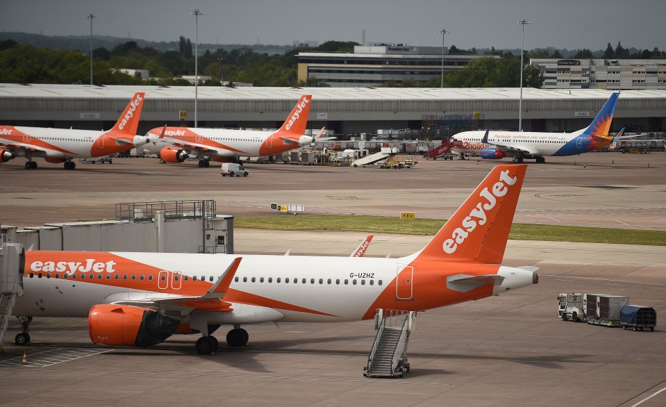 Many easyJet passengers said they were left stranded at the airport overnight