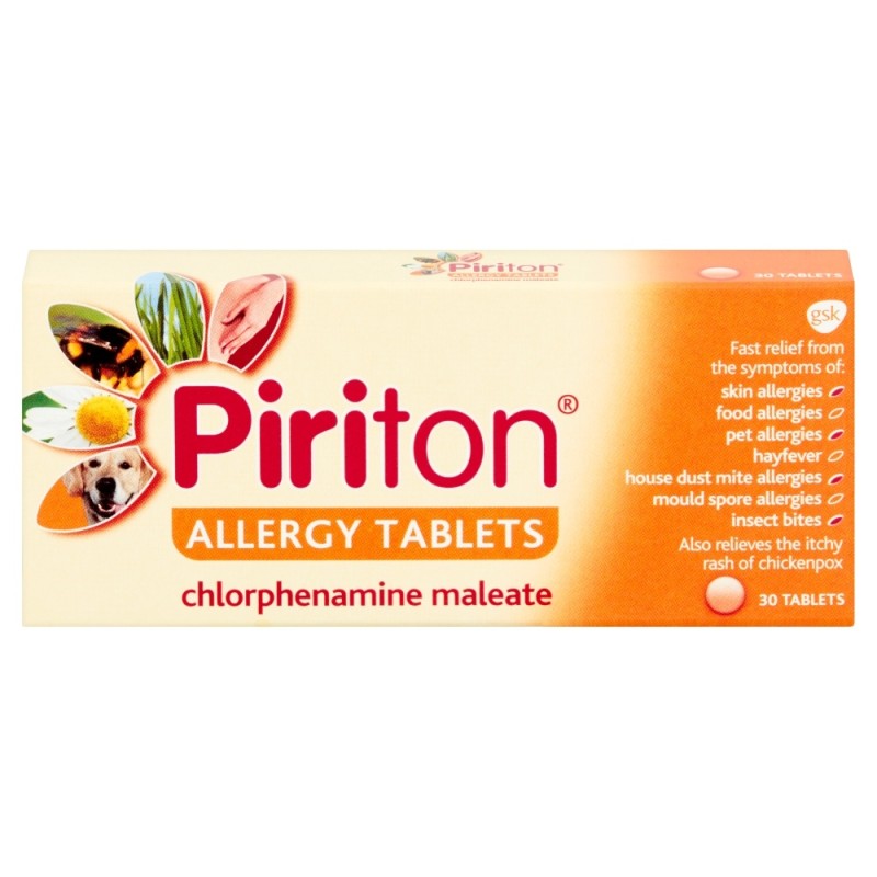 Hayfever tablets Piriton are out of stock