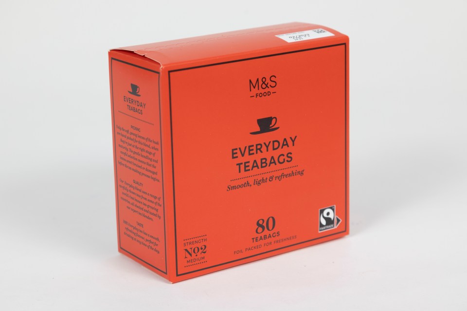 M&S teabags came in top spot in our taste test