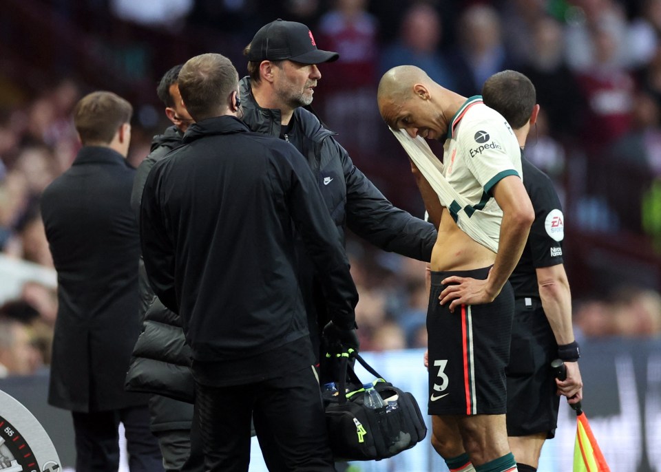 Fabinho is now a doubt for Saturday's FA Cup final