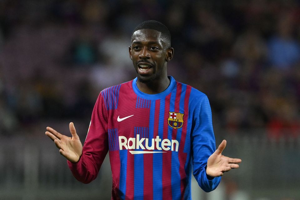 Ousmane Dembele is a potential replacement for France team-mate Mbappe