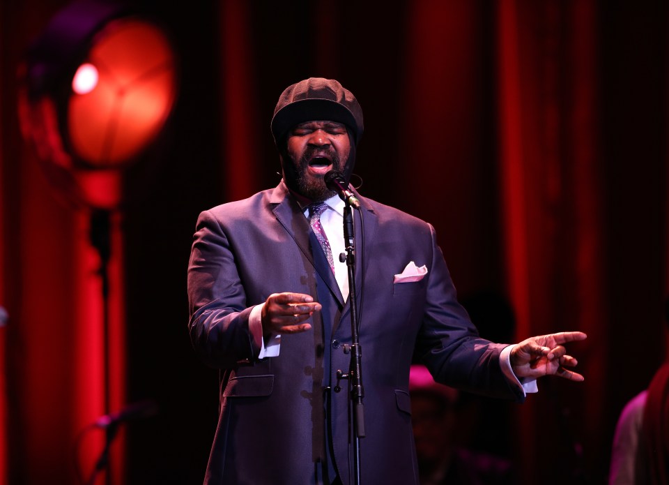 Gregory Porter is performing for the Queen