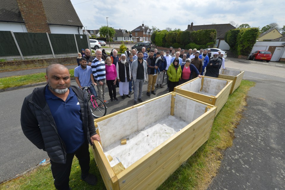 Furious local residents have protested against the experimental road closure scheme