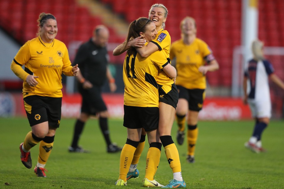 Wolves lost just once on their way to winning the Women's National League Northern Premier Division title