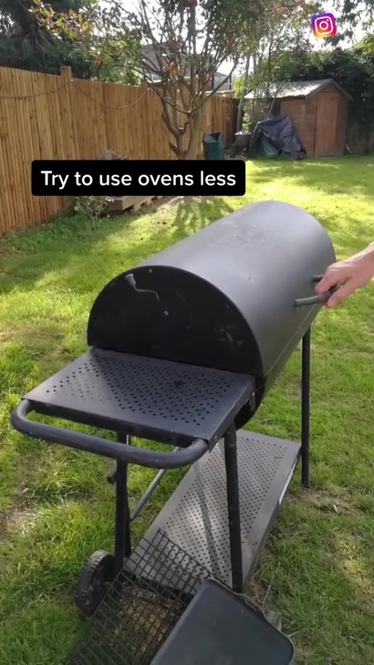 Using a BBQ instead of an oven will stop further production of hot air