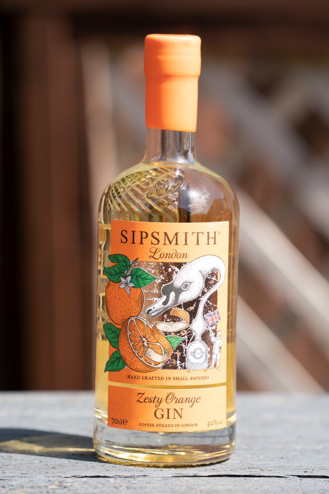 Sipsmith Orange barely needed a mixer