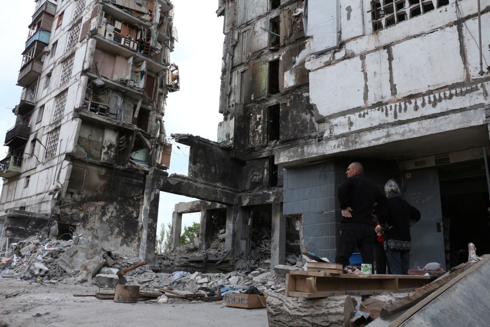 Mariupol has been relentlessly bombarded since the war broke out