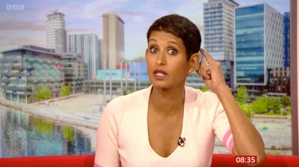 BBC Breakfast host Naga Munchetty has slammed co-host Charlie Stayt for 'ignoring' her