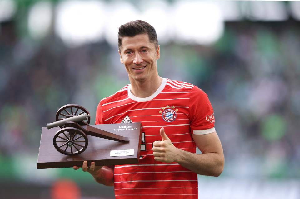 Robert Lewandowsi is reportedly keen to depart Bayern Munich for Barcelona