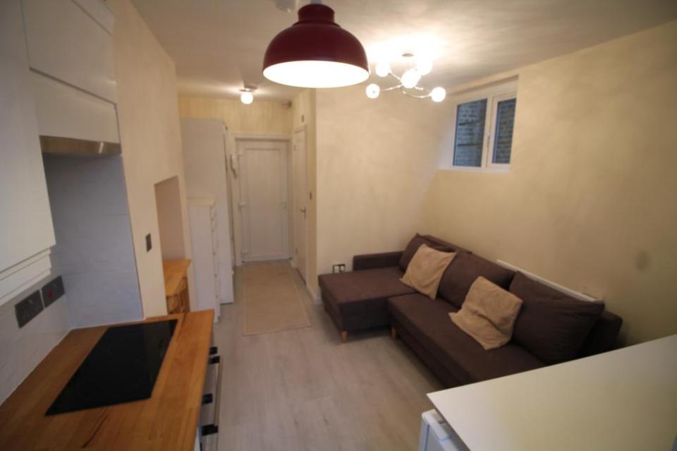 The flat is located in East London and is available for the bargain price of £110,000