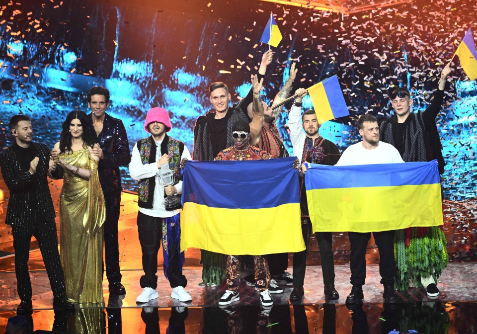 It comes after Ukrainian entry Kalush Orchestra won