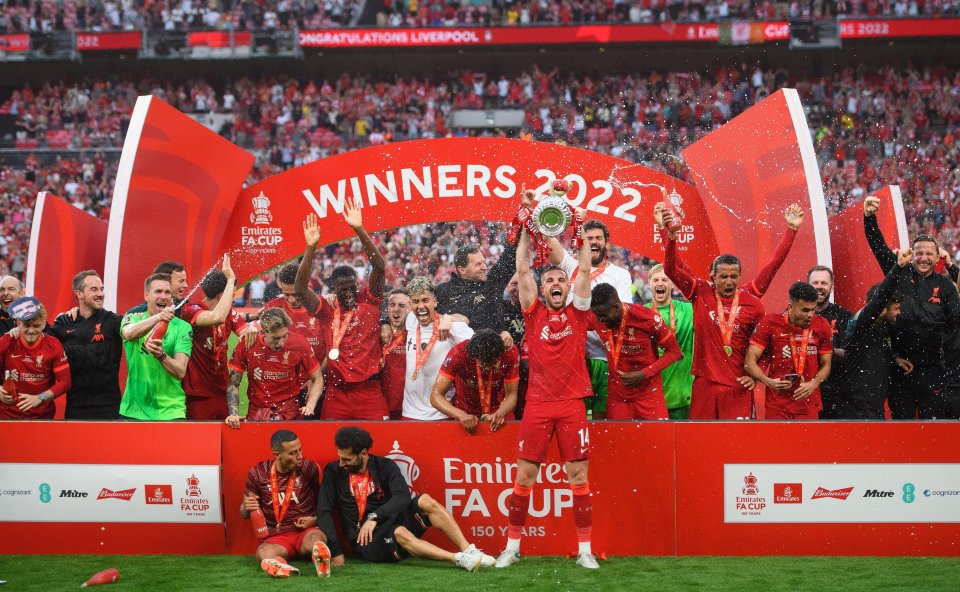 Liverpool won the FA Cup on Saturday