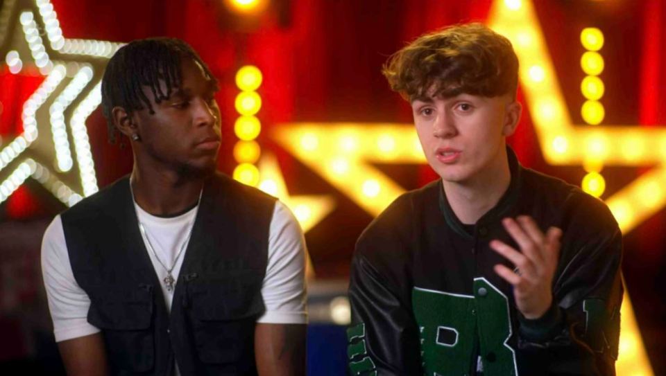 Britain's Got Talents star Flintz and Taylor