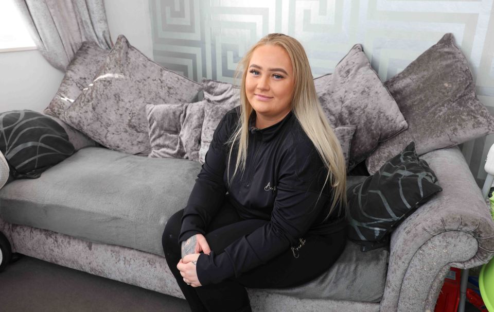 Chanelle Parker, 22, has had non-stop problems at her home in Teesside and slammed the conditions as 'disgusting'