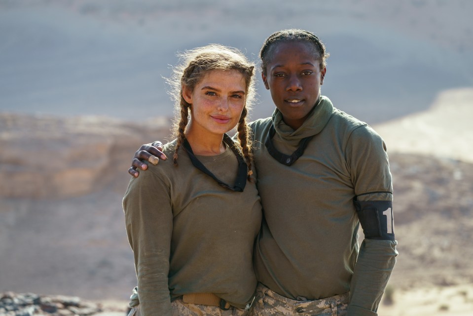 Paige (left) and Shylla (right) were the last two standing