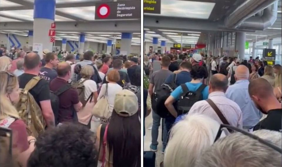 Brits have faced long waits at the airport in recent weeks