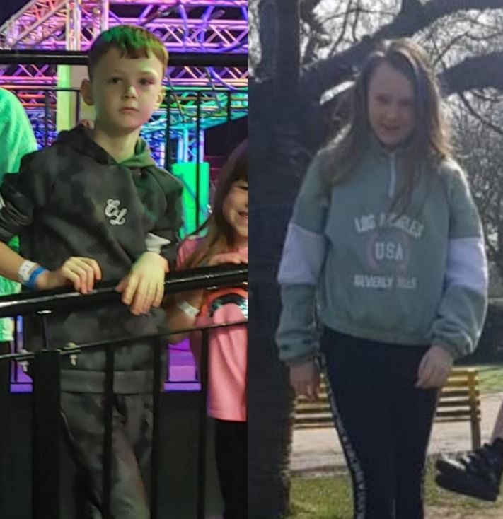 Joseph and Alicia Sutton were last seen on Middlesex Road in the Brinnington area of Stockport at around 10am on Sunday