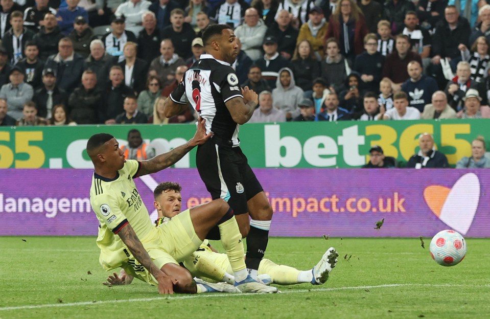 A second-half own goal from Ben White did the damage at St James Park