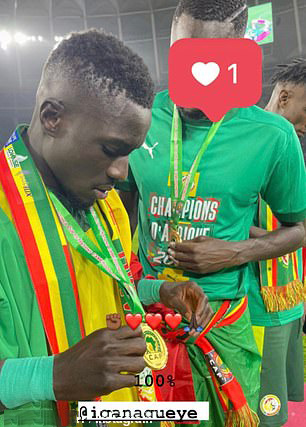 Ismaila Sarr has also appeared to show support for Gueye after the midfielder allegedly refused to wear a rainbow shirt