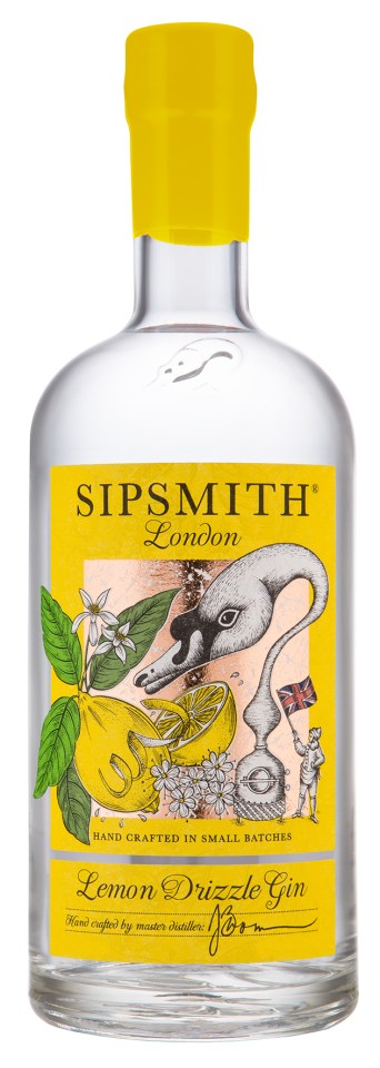 Sipsmith Lemon Drizzle had a sweet, lemon taste and refreshing smell