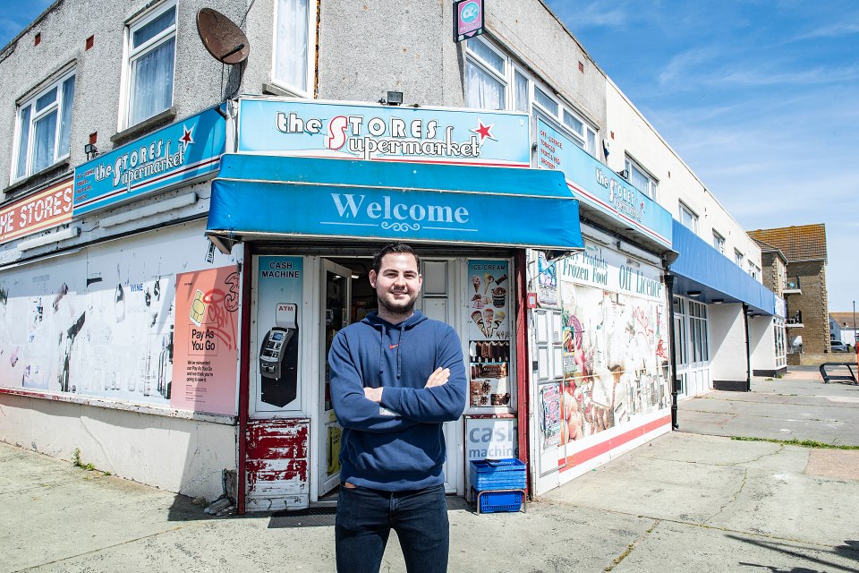 Shopkeeper Denis Rotaru says locals are annoyed by the cost of groceries going up