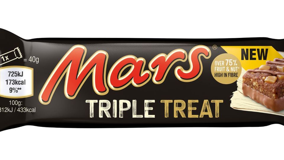 The new Mars Triple Treat will be in Tesco stores next month