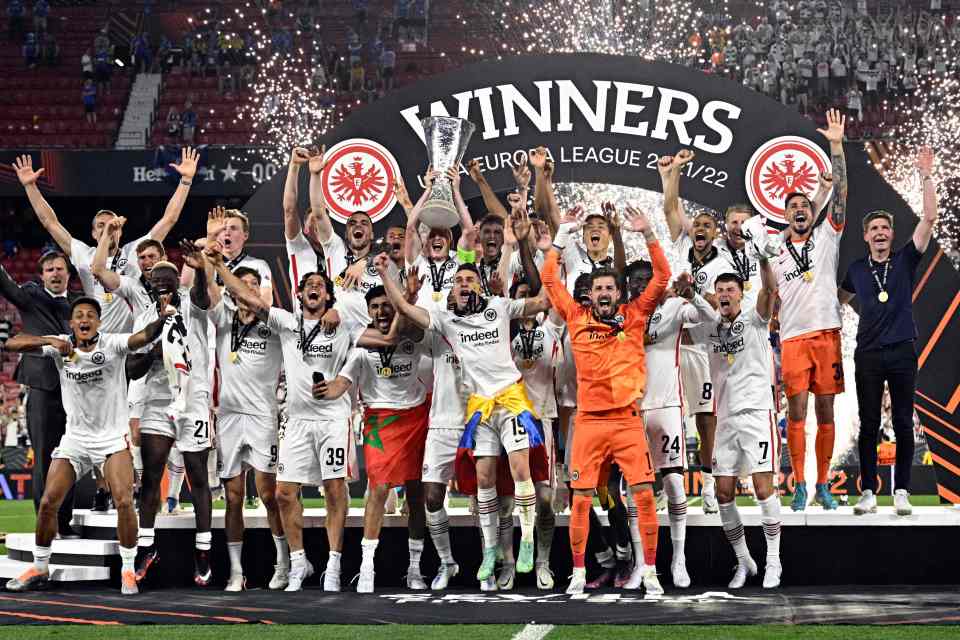 Eintracht Frankfurt are the 2022 Europa League winners