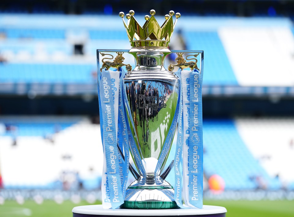 The Premier League trophy will be present at both the Etihad and Anfield