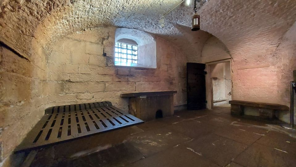 The prison cell is open to curious visitors in York Castle Museum, York