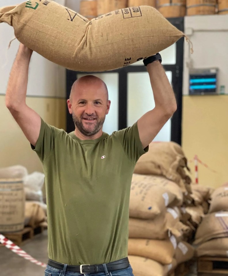 Coffee expert Francesco Sanapo buys his pricey beans from small plantations