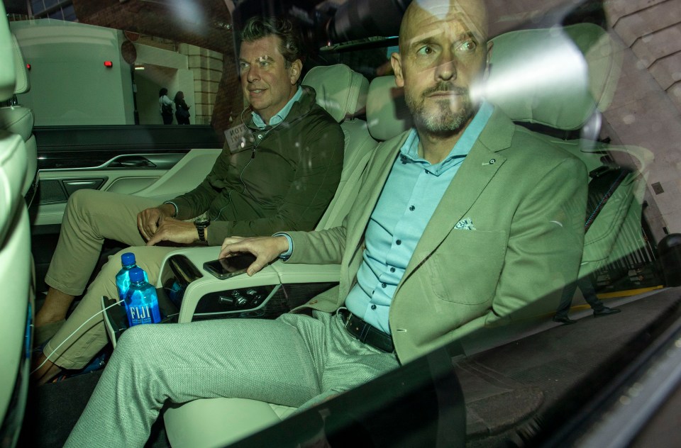 He was accompanied by his agent Kees Vos during the capital visit